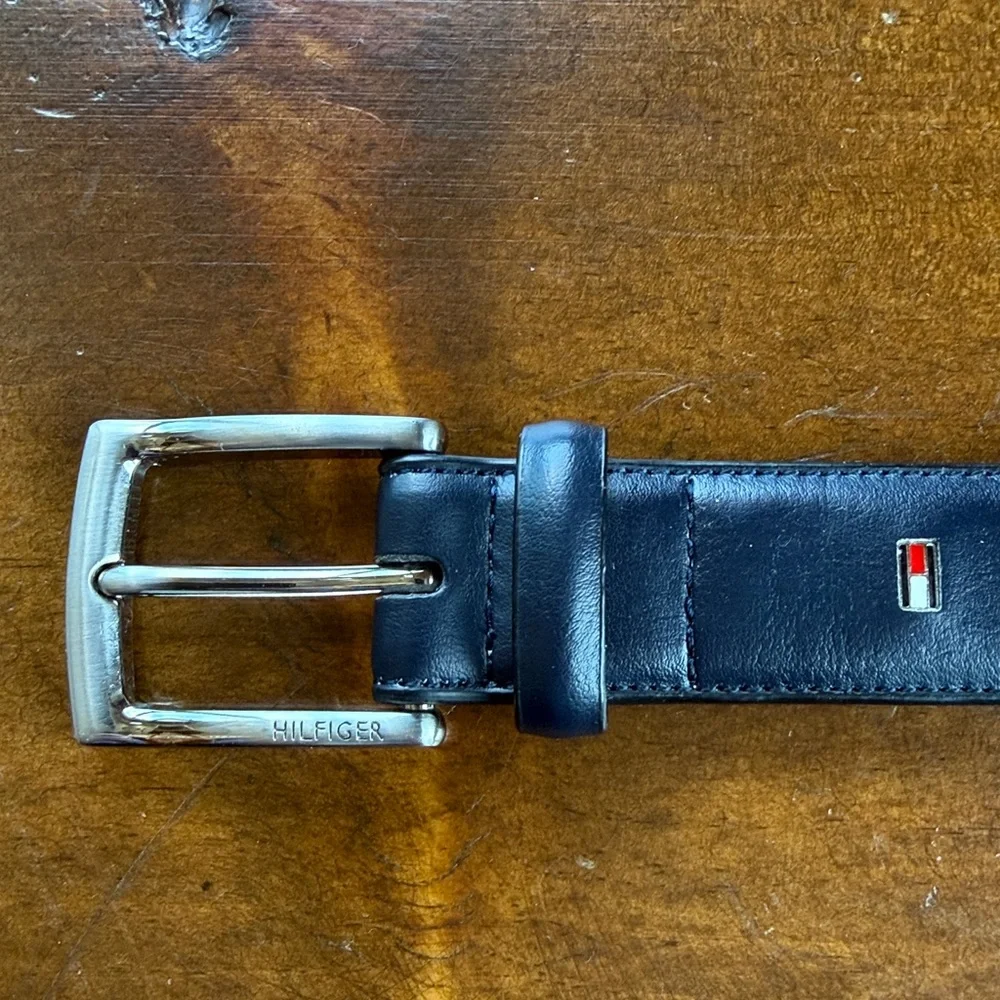Tommy Hilfiger Boys' Casual Belt, Classic Navy Sz S 22-24